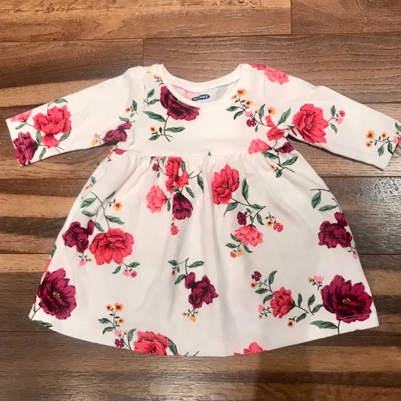 Floral Dress - 0-3mos - Picture 1 of 2